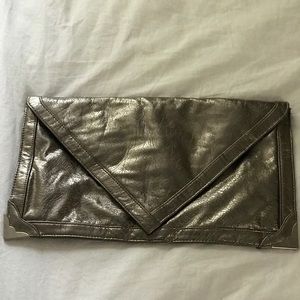Metallic Envelope Clutch